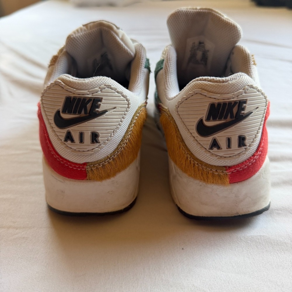 Nike Air Max 90 LX Safari Multi-Color Animal Print Sneakers CV3492-600 Women 7.5 - Picture 5 of 7